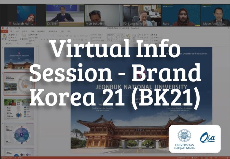 [Article] Introducing the Brand Korea 21 (BK21), OIA UGM and Jeonbuk ...