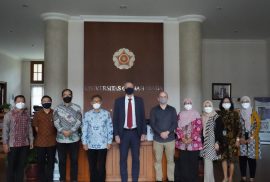 Courtesy Visit of Cultural Counsellor of the French Embassy in Indonesia to UGM