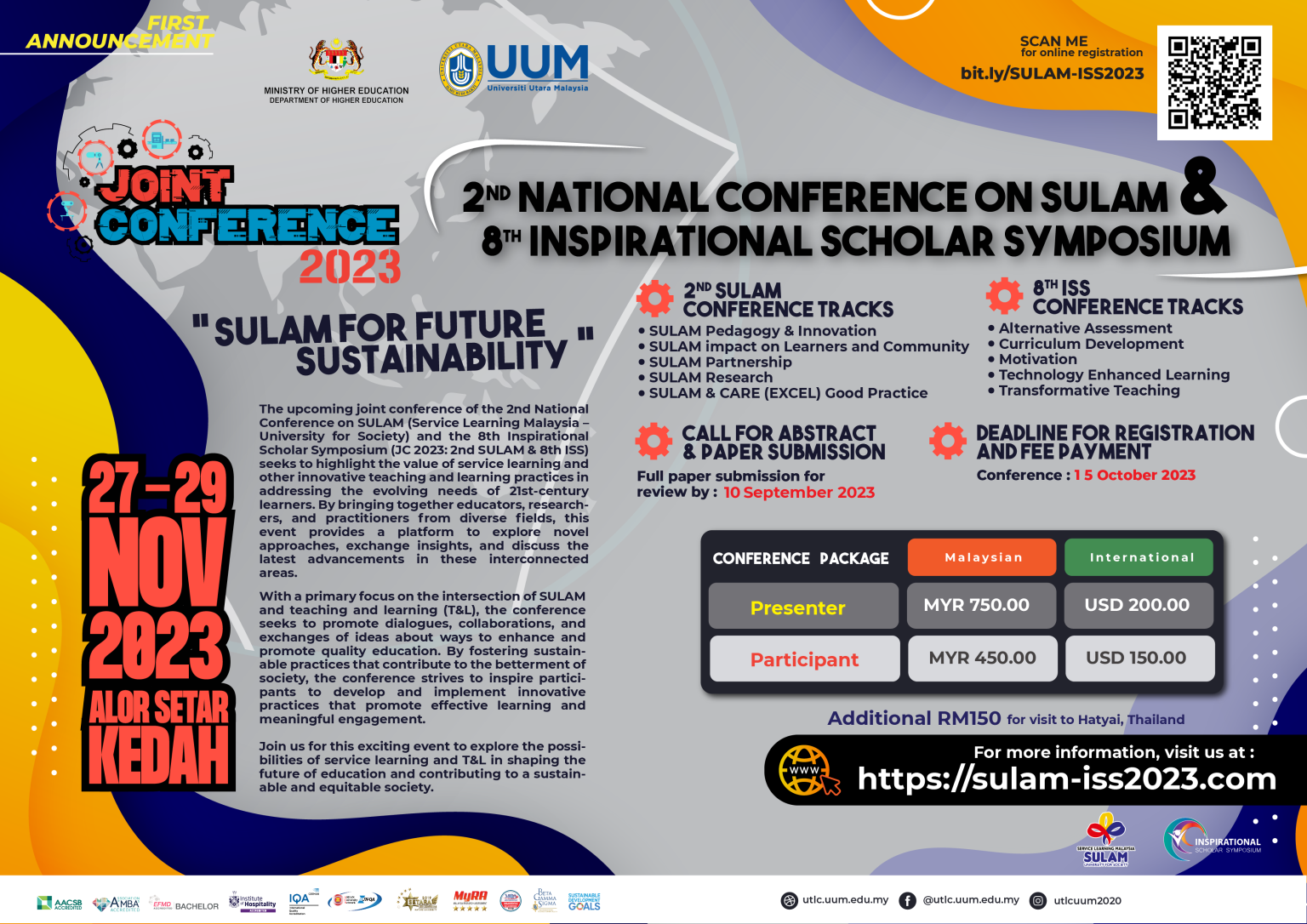 [Malaysia] Universiti Utara Malaysia – Joint Conference 2023: 2nd