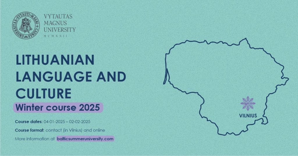 [Lithuania] Vytautas Magnus University – Lithuanian Language and