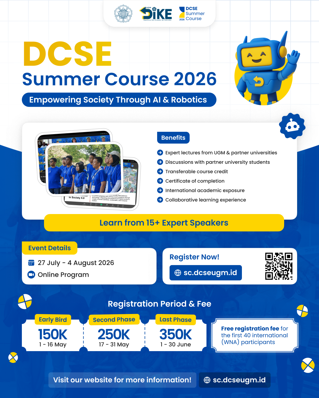 [Call for Participants] 3rd DCSE Summer Course 2026: Empowering Society ...